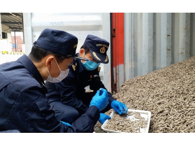 转载:海关快验泰国木薯颗粒进口报关助复工